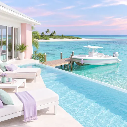 Bahamas villa escapes with a boat included for effortless island hopping