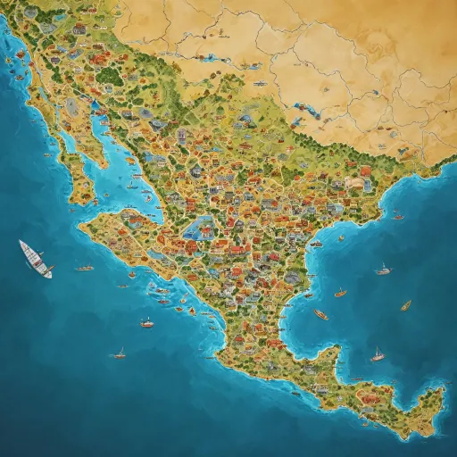 An elegant guide to the map of Mexico resorts: exploring luxury and premium stays