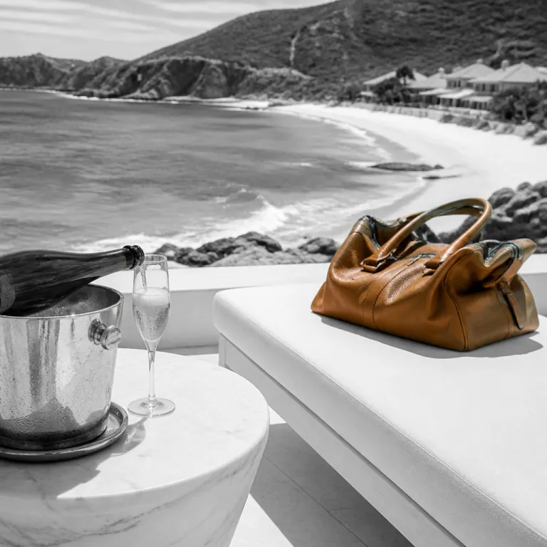 Le Carl Gustaf in Saint Barth: refined French Caribbean luxury above Shell Beach